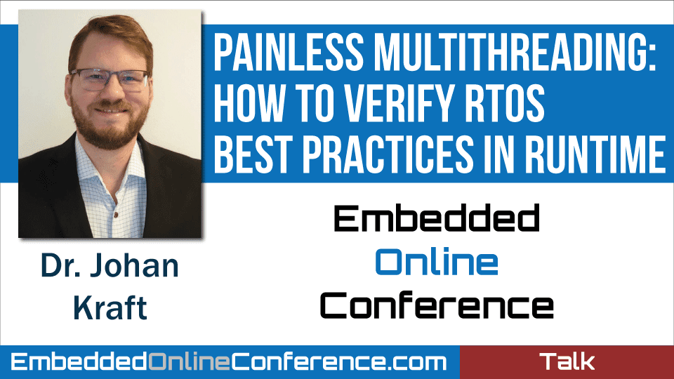 Percepio Presents Painless Multithreading Talk at the Embedded Online Conference