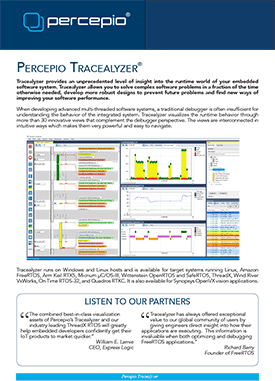 Tracealyzer Product Brochure