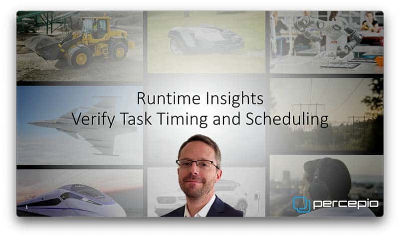 Runtime Insights: Verify Task Timing and Scheduling