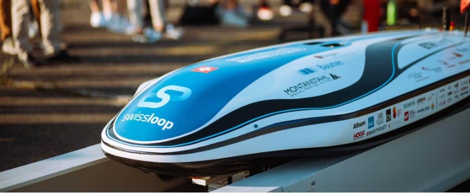 Swissloop Traces Their Way to the Top at European Hyperloop Week