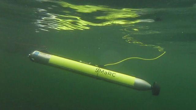 An AUV shown for illustration. Photo by Swedish Maritime Robotics Centre (SMaRC).